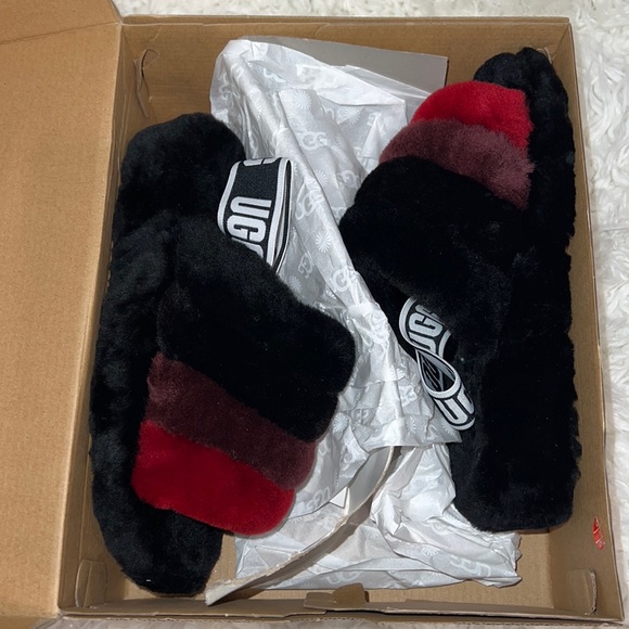 Ugg yeah slides tricolor - Picture 2 of 4